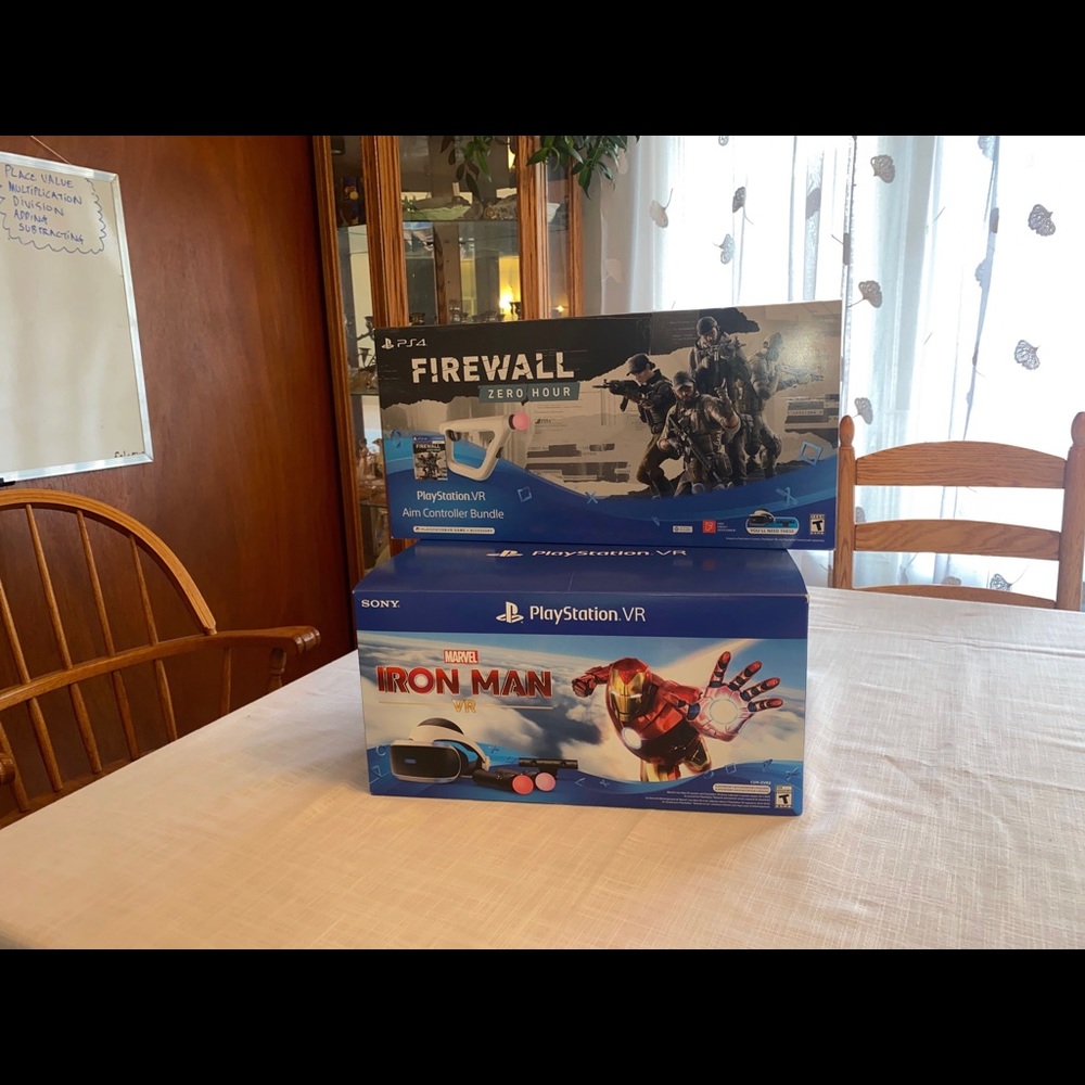 Psvr bundle with firewall aim controller
